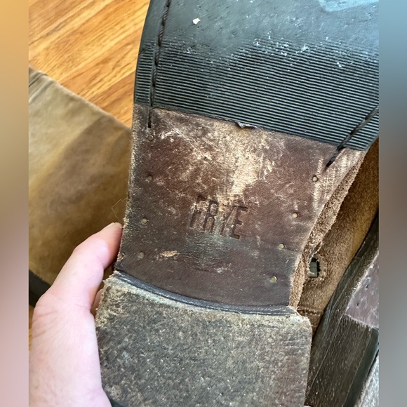 Frye Brown Suede Over the Knee Boots Woman's Size 10 - Picture 7 of 13